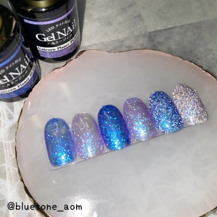 ジェルネイル(ライト対応)/セリア/ジェルネイルを使ったクチコミ(5枚目)