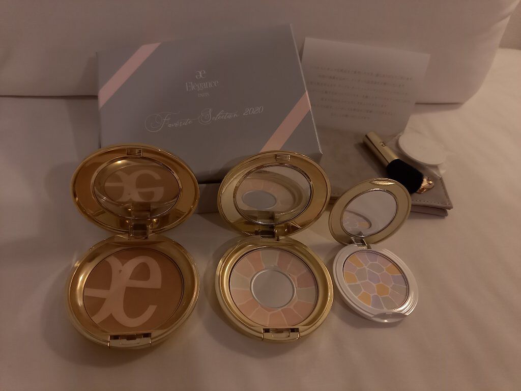 ラ プードル オートニュアンス/Elégance/プレストパウダーを使ったクチコミ（1枚目）