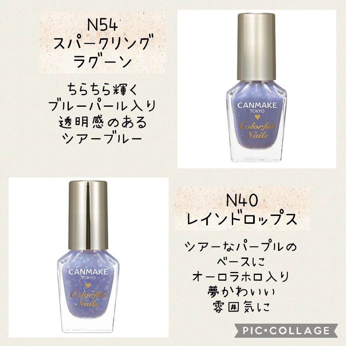 カラフルネイルズ/キャンメイク/マニキュアを使ったクチコミ(2枚目)