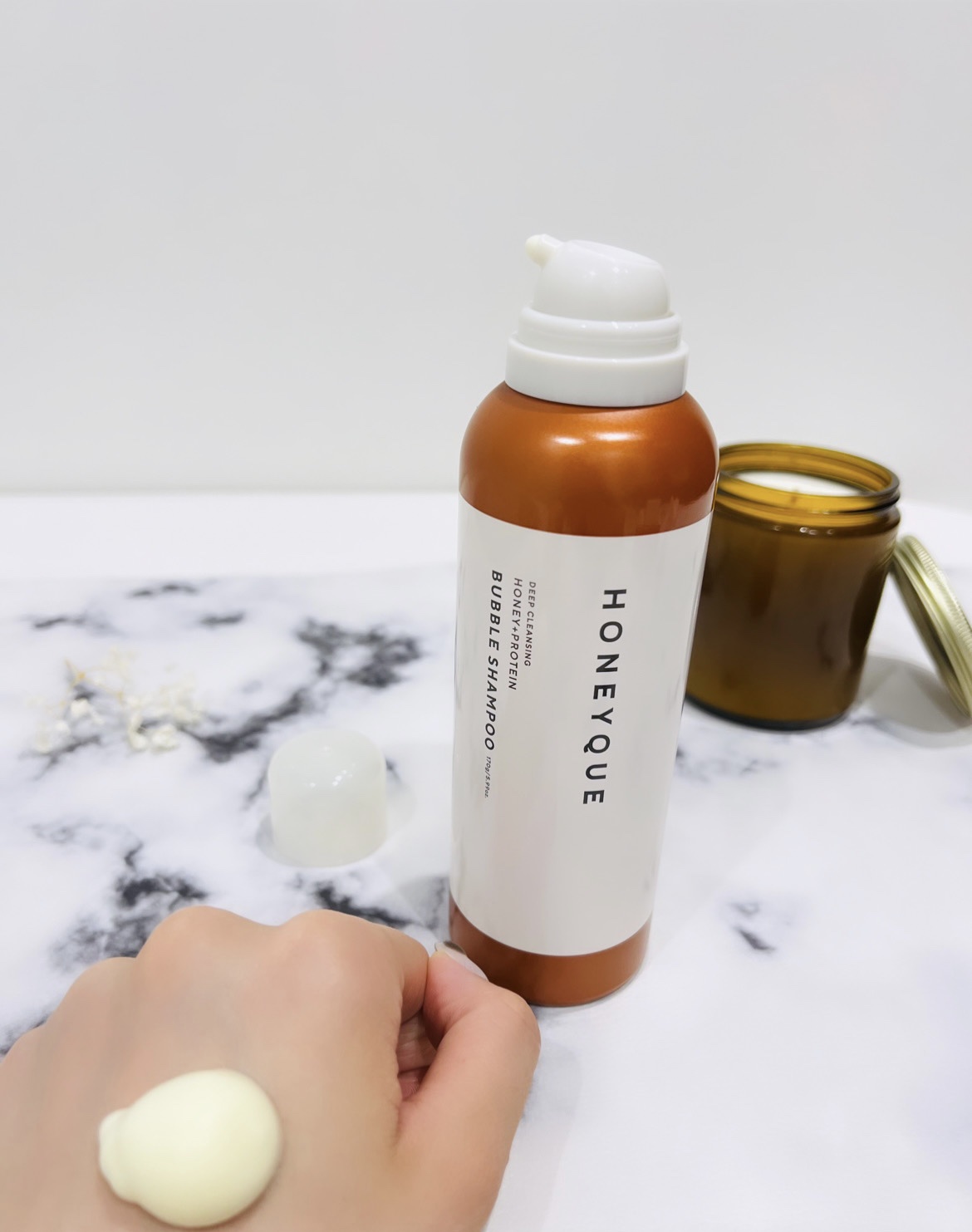 ディープクレンジング ヘッドスパ バブルシャンプー/ハニーク/市販シャンプーを使ったクチコミ（2枚目）