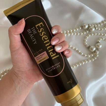 THE BEAUTY 髪のキメ美容プレミアムトリートメント<モイストリペアプレミアム>/エッセンシャル/洗い流すヘアトリートメントを使ったクチコミ(1枚目)