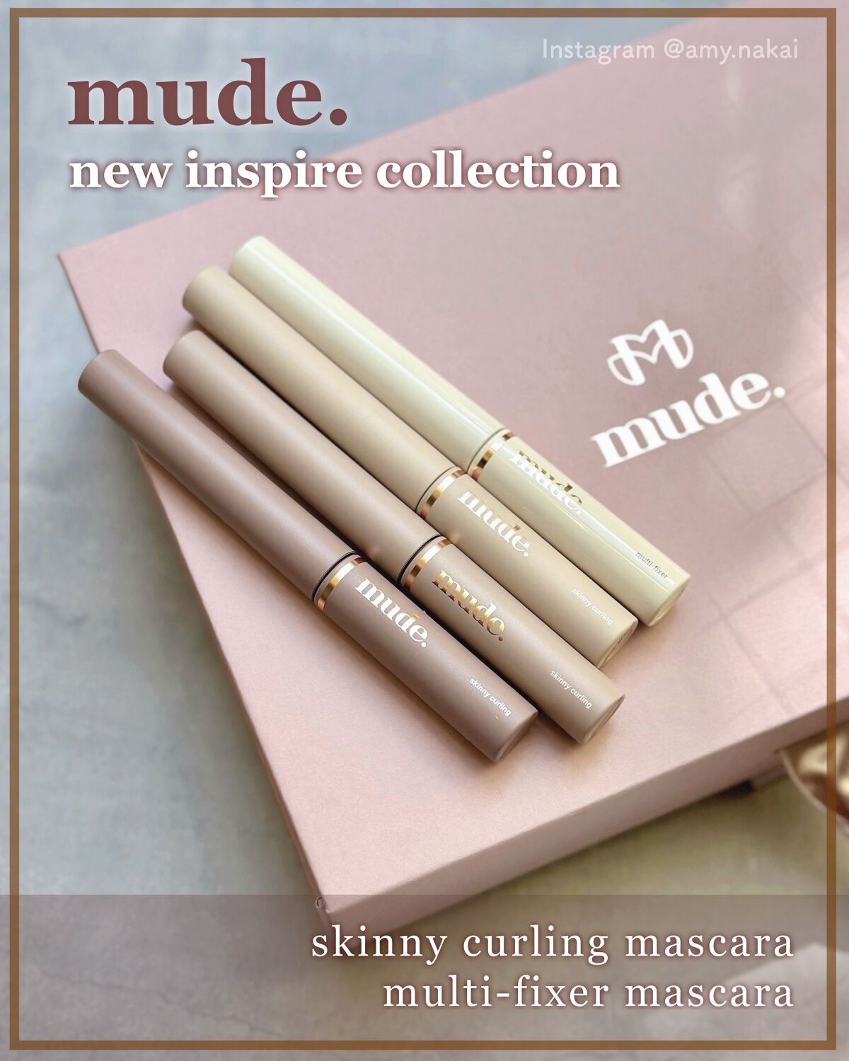 インスパイアスキニーカーリングマスカラ/mude./マスカラを使ったクチコミ（2枚目）