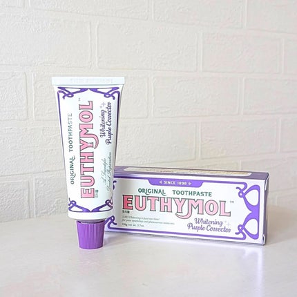 ホワイトパープル歯みがき ピーチフローラルミントの香り/EUTHYMOL/歯磨き粉を使ったクチコミ(5枚目)