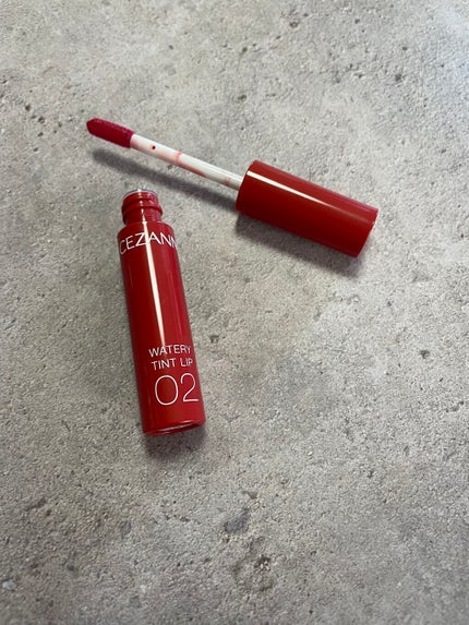 ウォータリーティントリップ/CEZANNE/リップティントを使ったクチコミ(2枚目)