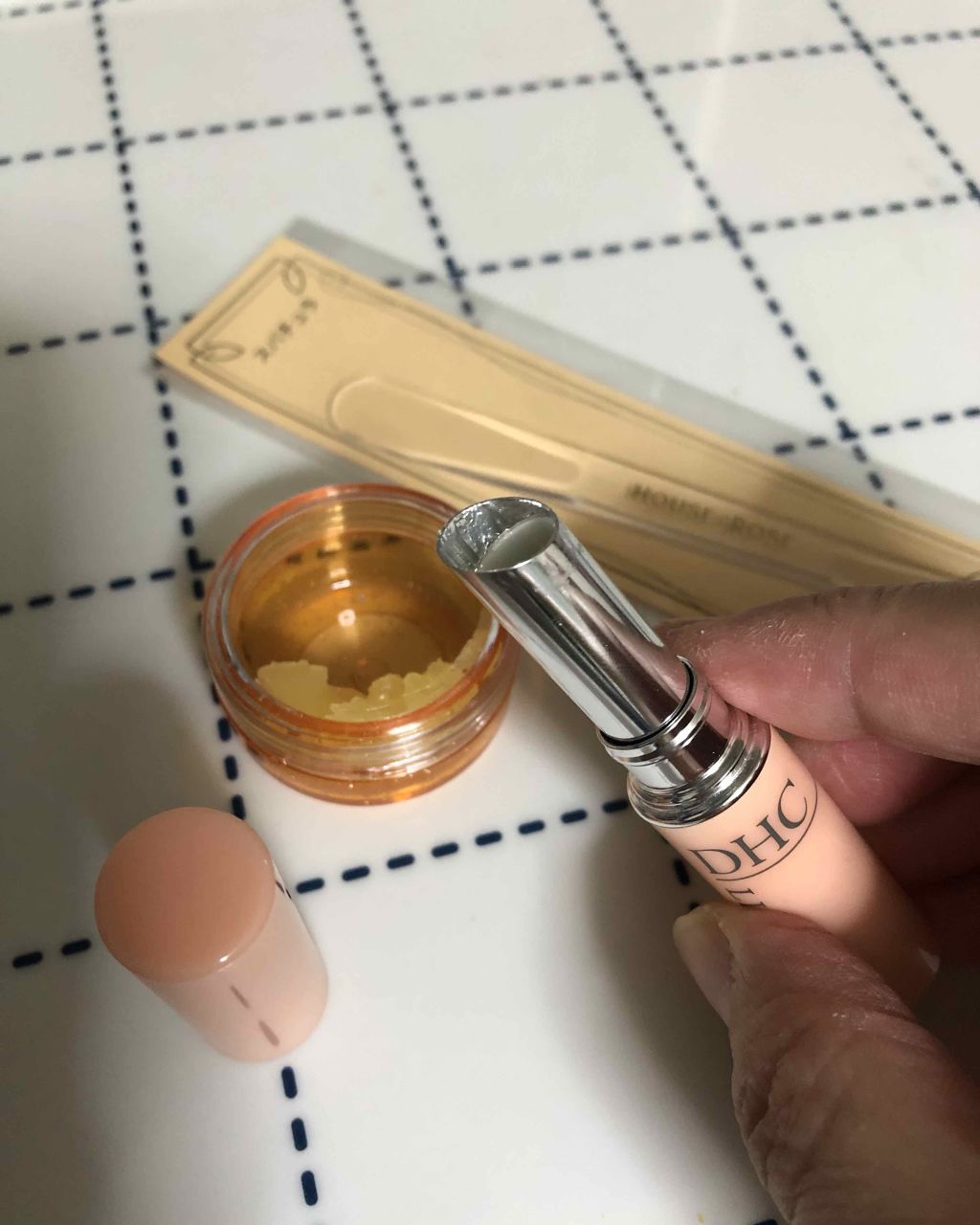 DHC 薬用リップクリーム/DHC/リップクリームを使ったクチコミ（1枚目）