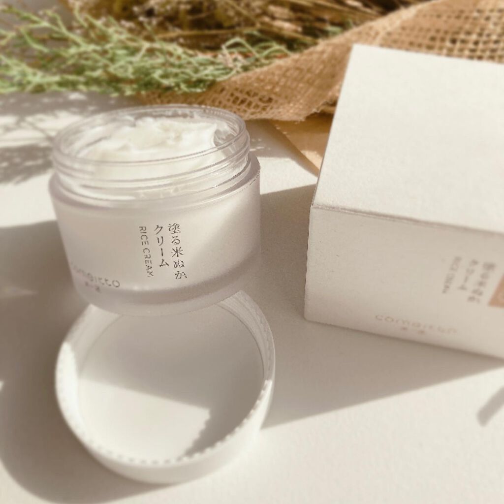 塗る米ぬかクリーム/米一途/フェイスクリームを使ったクチコミ(7枚目)