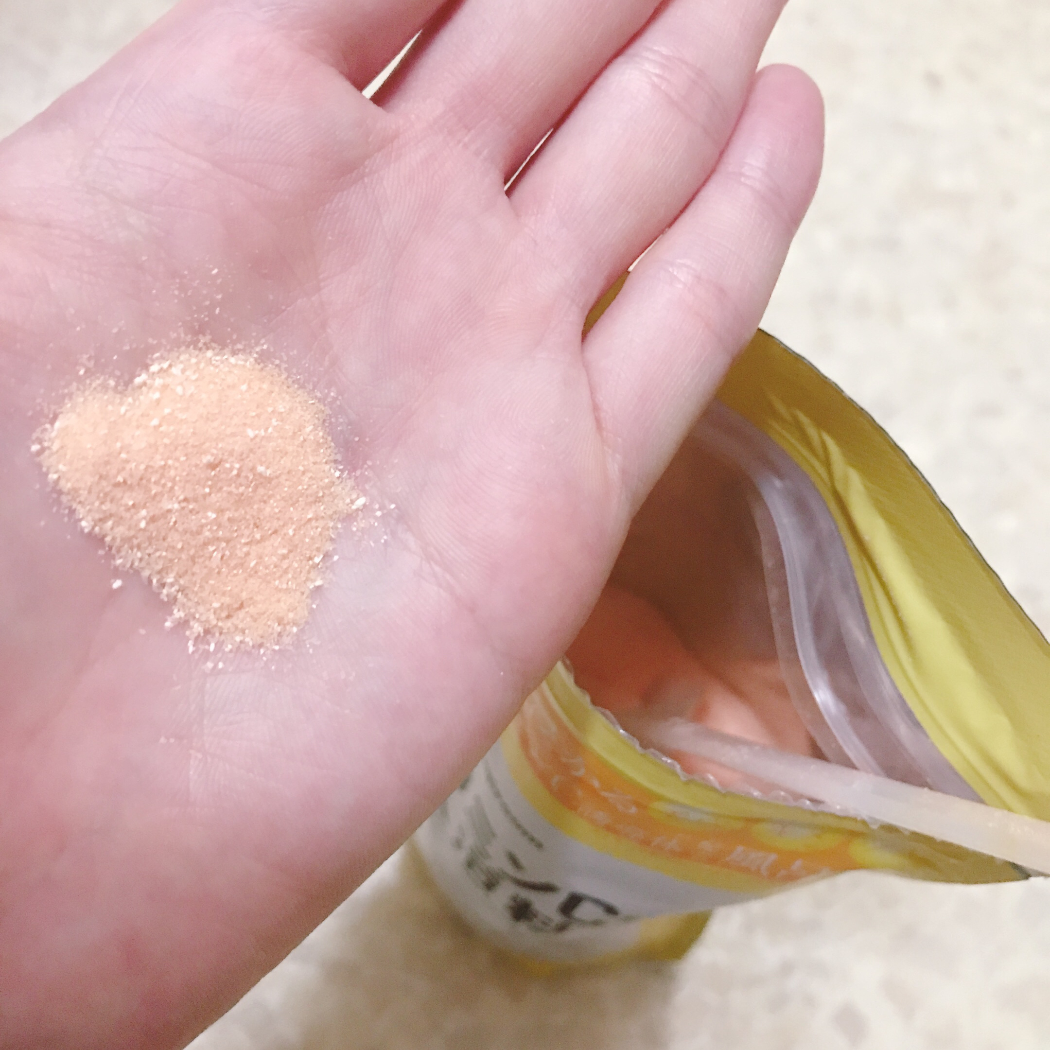 ビタミンＣ誘導体配合入浴料/amproom/保湿系入浴剤を使ったクチコミ（2枚目）