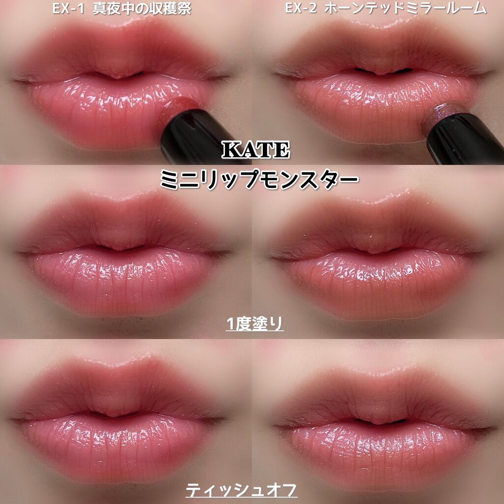 限定口紅】ケイト リップモンスター｜KATEの口コミ - ブルベにおすすめ