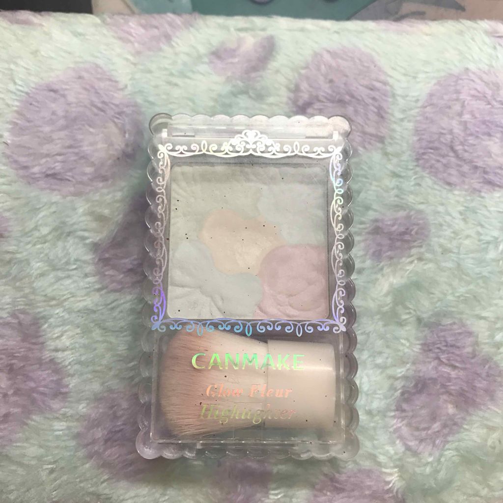 グロウフルールハイライター/キャンメイク/パウダーハイライトを使ったクチコミ(1枚目)