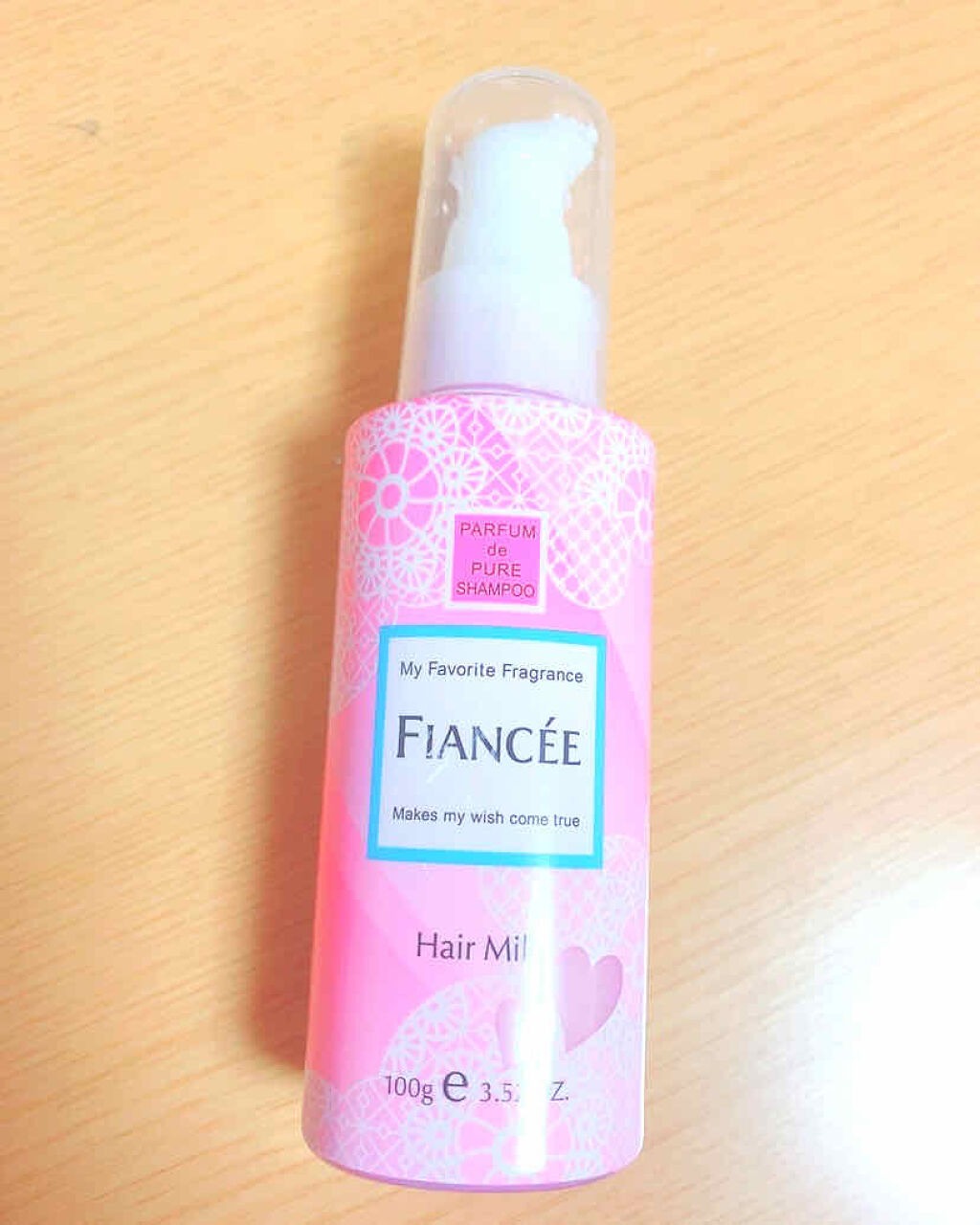 フィアンセ　フレグランスヘアミルク　ピュアシャンプーの香り/フィアンセ/ヘアミルクを使ったクチコミ（1枚目）