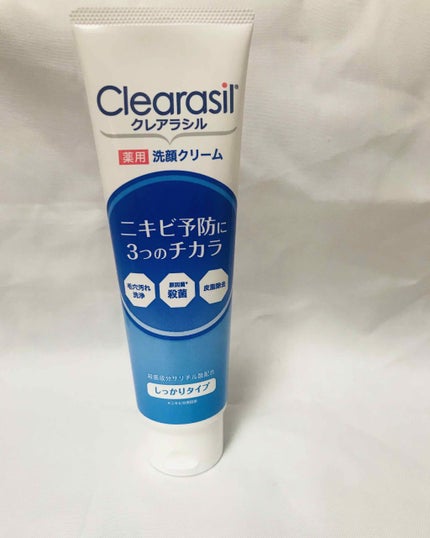 薬用洗顔フォーム しっかりタイプ/クレアラシル/洗顔フォームを使ったクチコミ(1枚目)