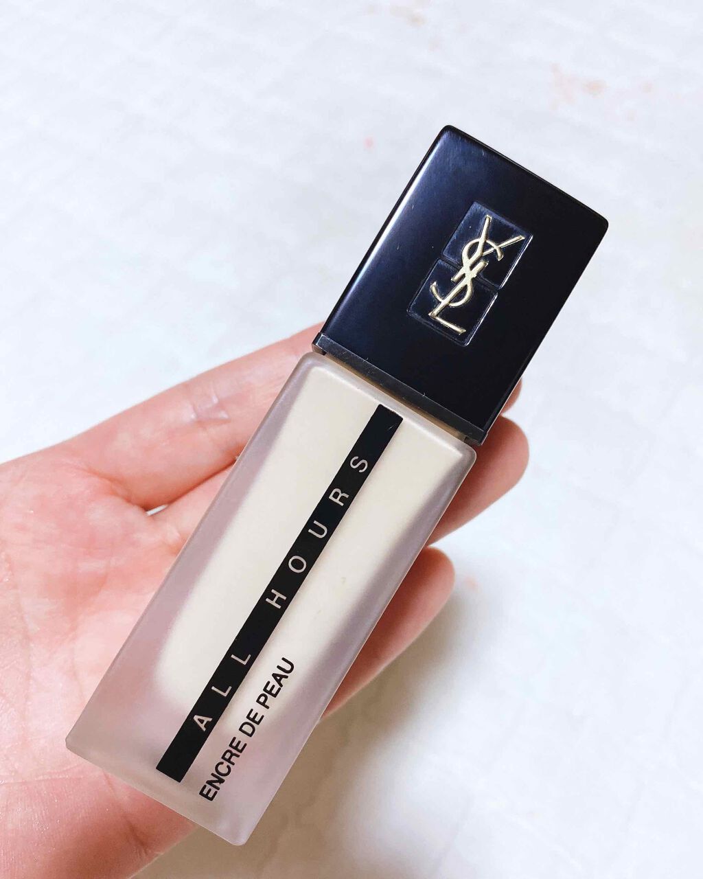 アンクル ド ポー オール アワーズ ファンデーション/YVES SAINT LAURENT BEAUTE/リキッドファンデーションを使ったクチコミ(1枚目)