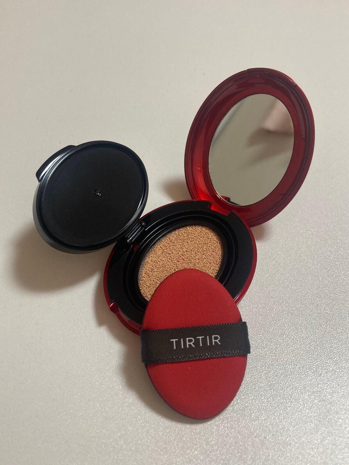 マスク フィット レッド クッション/TIRTIR(ティルティル)/クッションファンデーションを使ったクチコミ(2枚目)