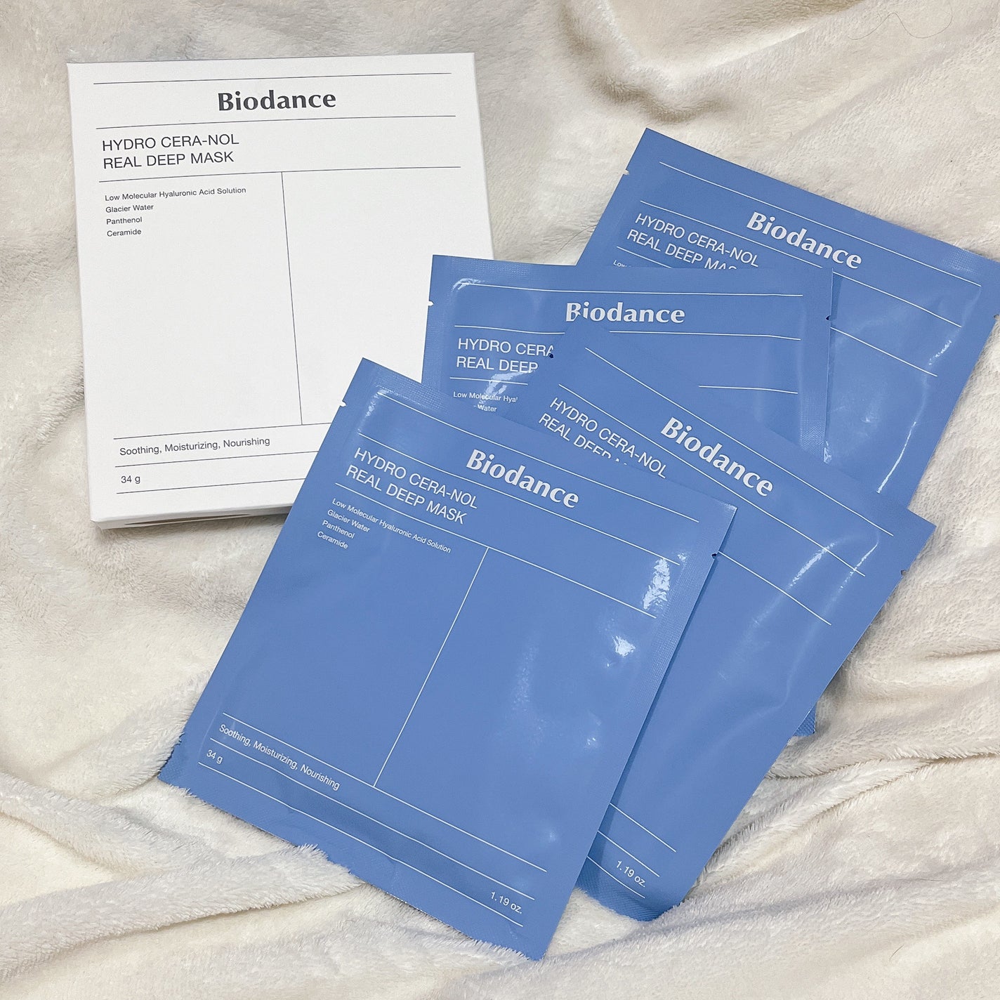 ハイドロセラノールリアルディープマスク/Biodance/シートマスク・パックを使ったクチコミ(4枚目)