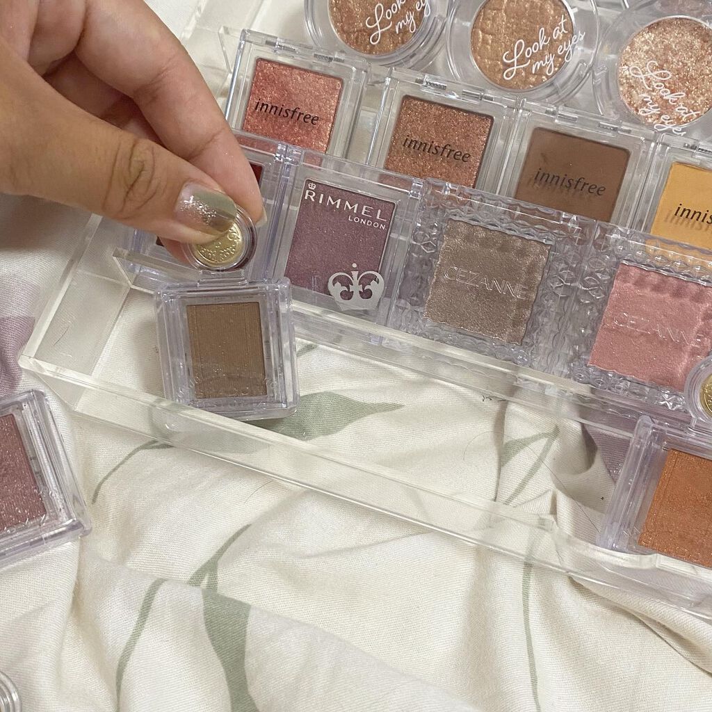 マイアイシャドウ グリッター/innisfree/単色アイシャドウを使ったクチコミ（2枚目）