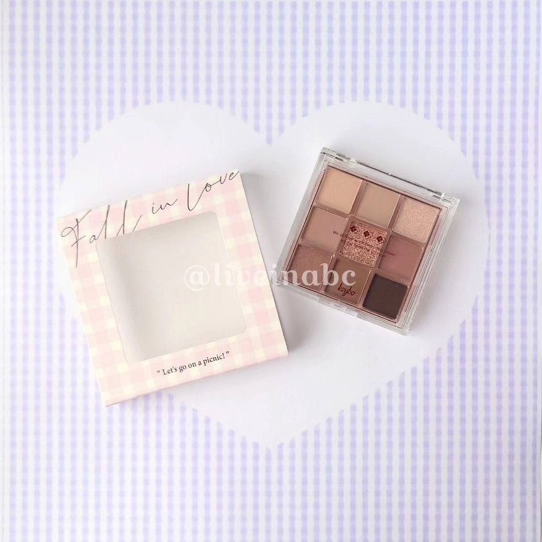 KEYBO FALL IN LOVE SHADOW PALETTE/keybo/アイシャドウパレットを使ったクチコミ(2枚目)