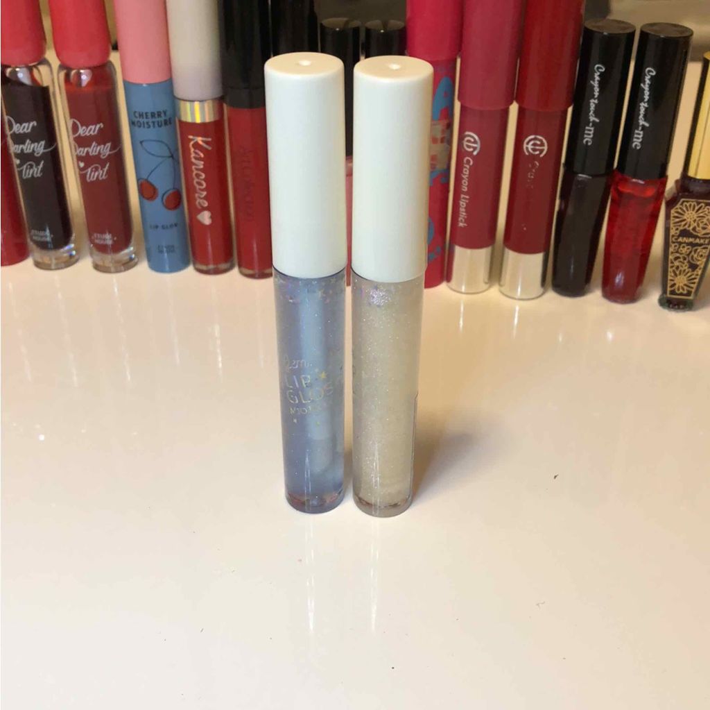 MP ジェム リップグロス/セリア/リップグロスを使ったクチコミ（2枚目）