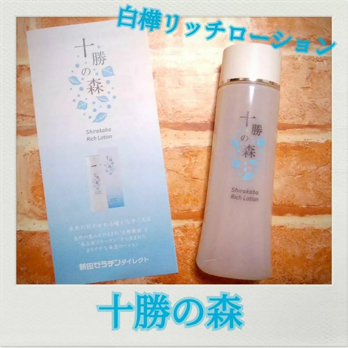 十勝の森/Nitta Biolab(ニッタバイオラボ)/化粧水を使ったクチコミ（1枚目）