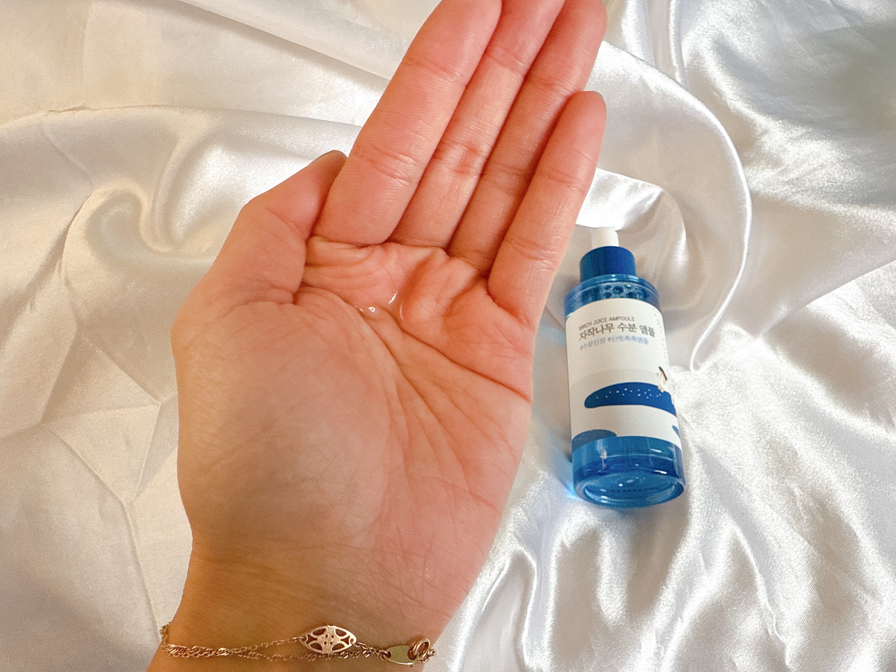 白樺水分セラム/ROUND LAB/美容液を使ったクチコミ（2枚目）