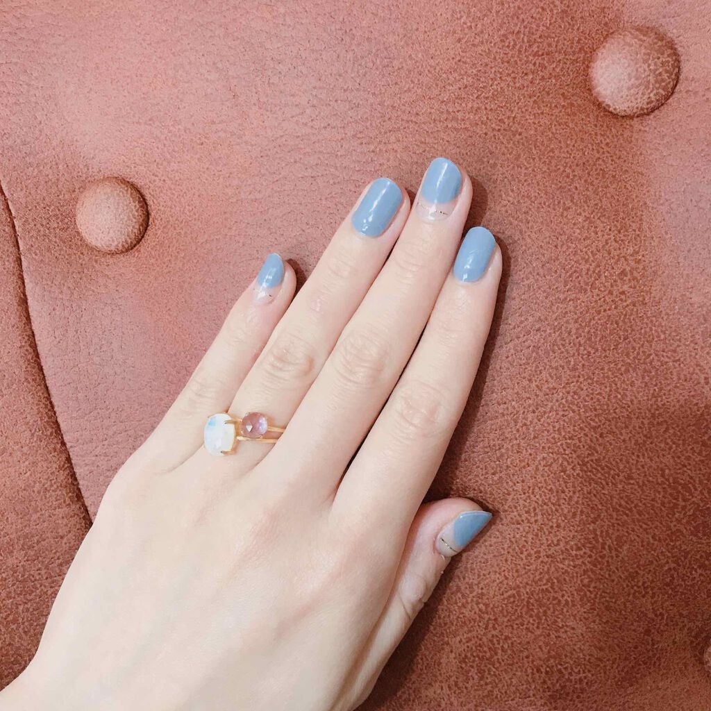 セミキュアジェルネイル(ハンド)/ohora/ネイルシールを使ったクチコミ(1枚目)