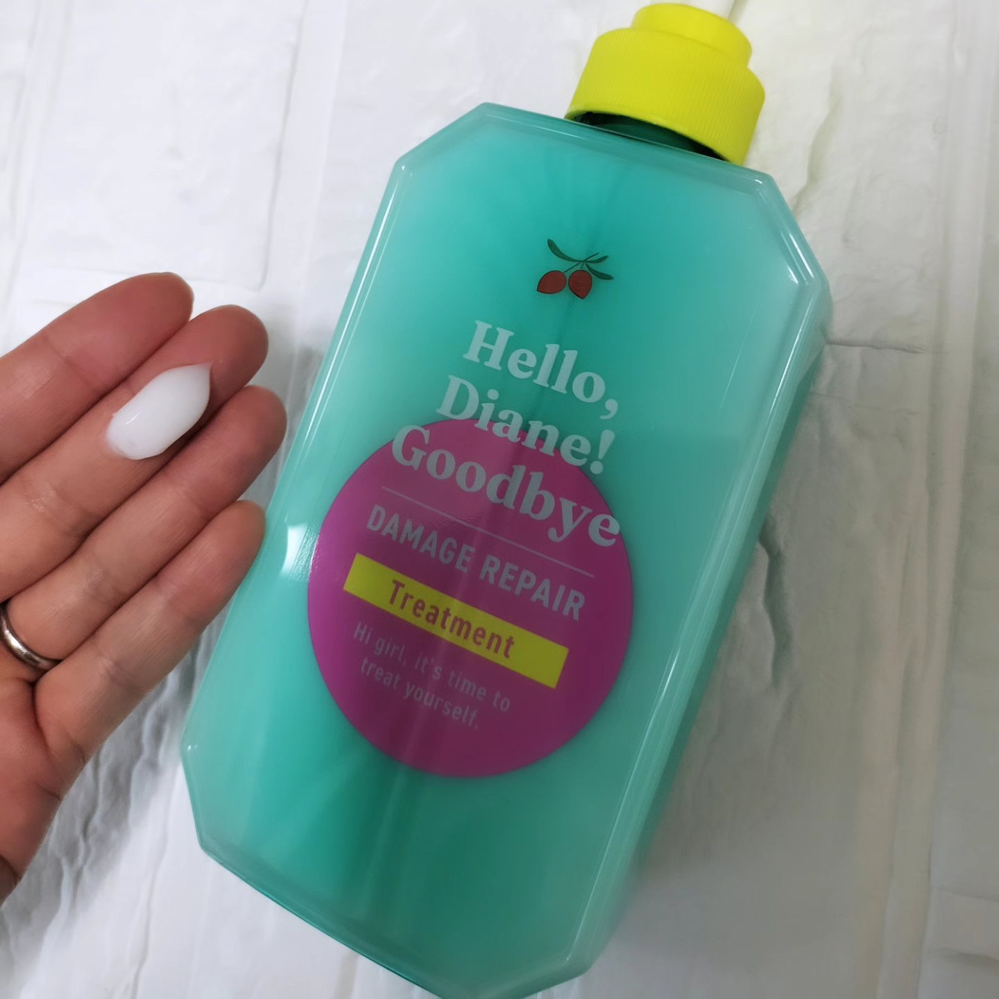 ハローダイアン グッバイ ダメージリペア シャンプー/トリートメント/ダイアン/市販シャンプーを使ったクチコミ（3枚目）