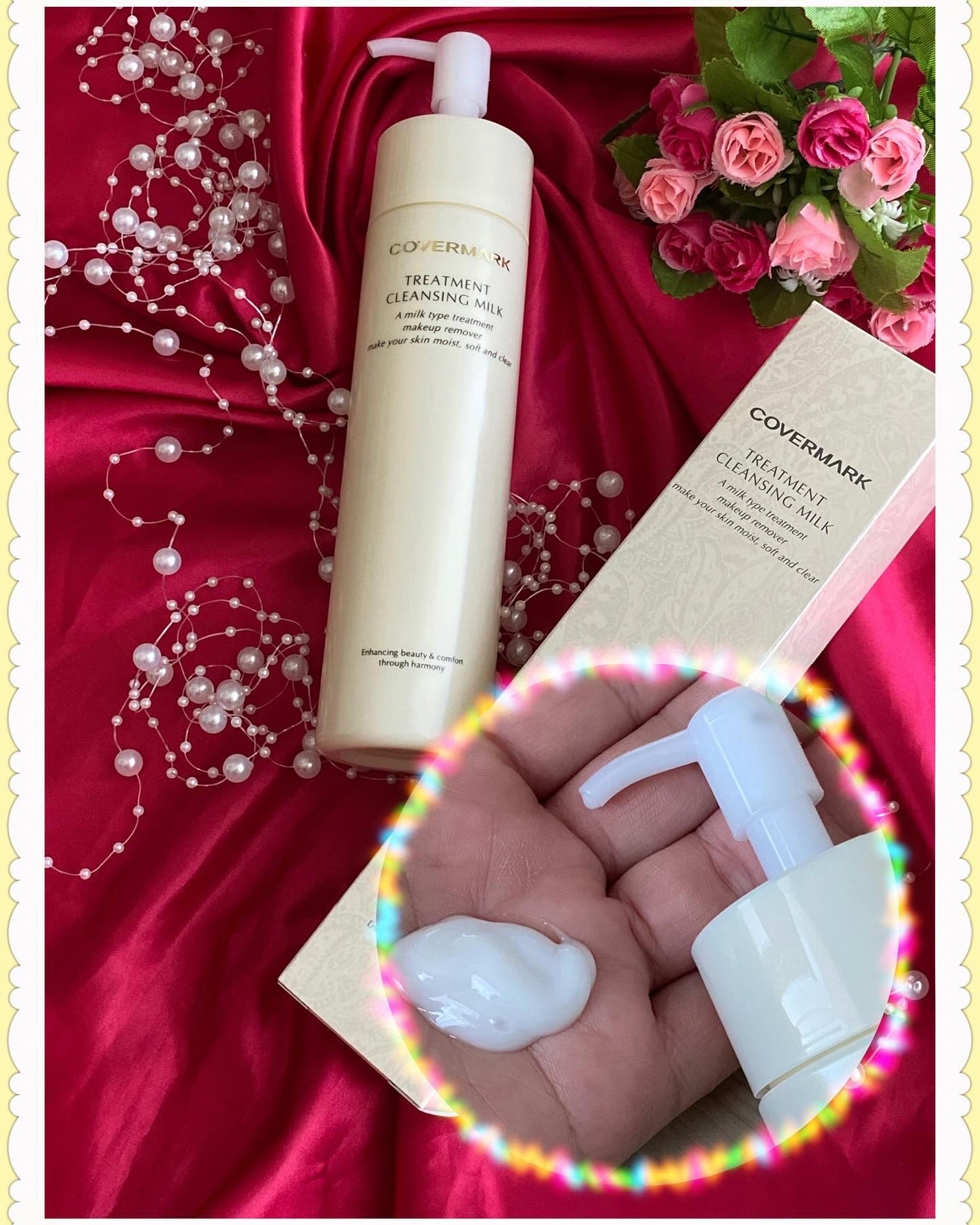 トリートメント クレンジング ミルク/COVERMARK/ミルククレンジングを使ったクチコミ(1枚目)