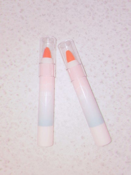 WHY NOT SPINNS マットリップスティック アプリコット/DAISO/口紅の画像