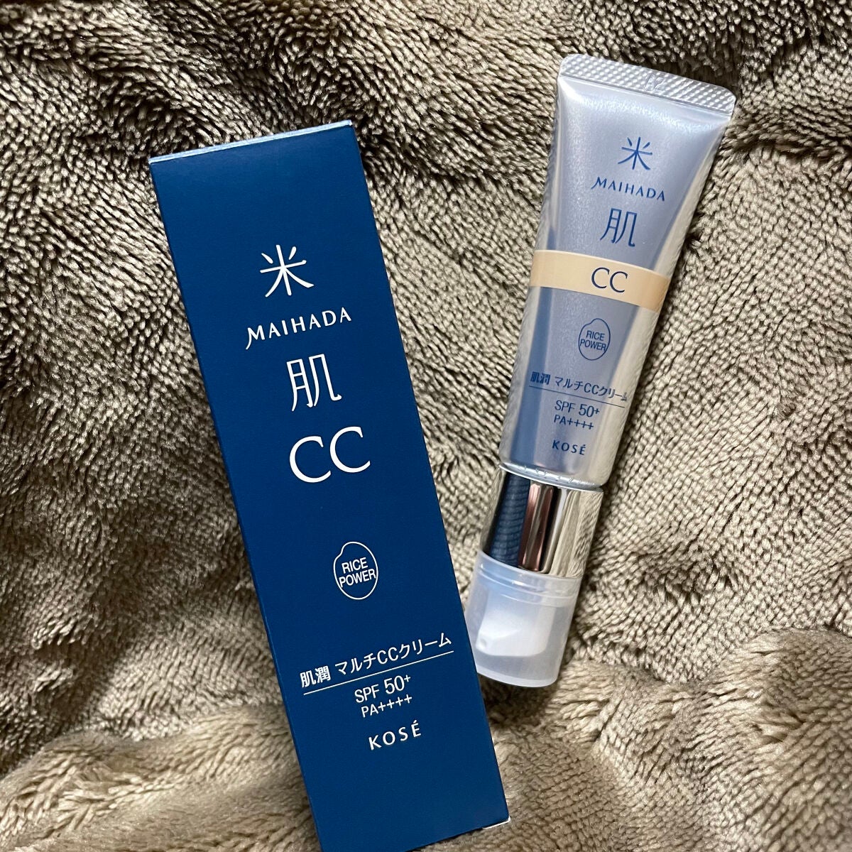 肌潤 マルチCCクリーム/米肌/CCクリームを使ったクチコミ(1枚目)