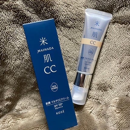 肌潤 マルチCCクリーム/米肌/CCクリームを使ったクチコミ(1枚目)