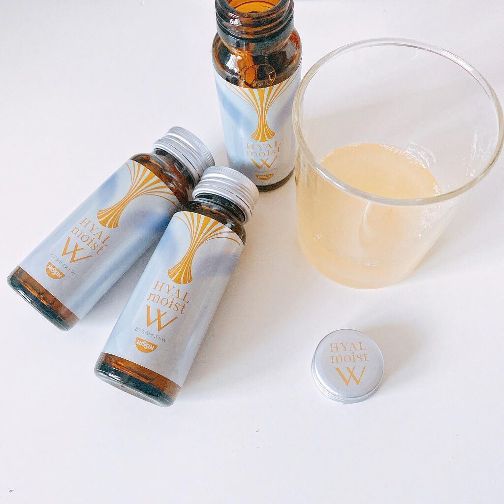 ヒアルモイスト W 50ml×3本/日清食品/美容ドリンクを使ったクチコミ（3枚目）