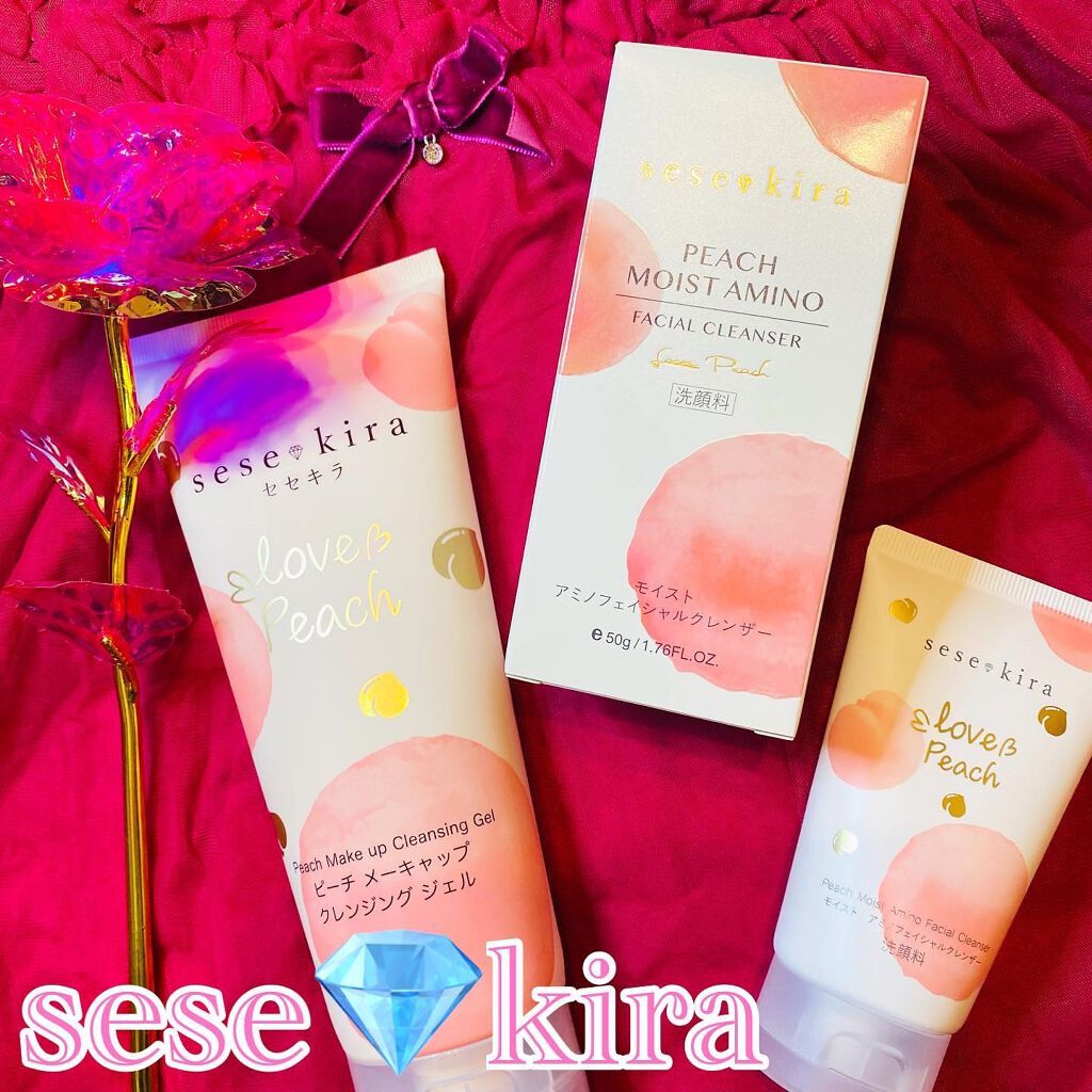 ピーチ モイスト アミノ フェイシャル クレンザー/セセキラ /洗顔フォームを使ったクチコミ（1枚目）