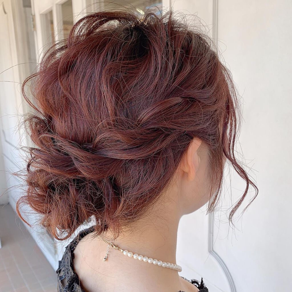 hibiai on LIPS 「.結婚式予定の方が徐々に増えてきました👏💕参列の方のヘアセッ..」(10枚目)