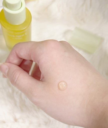 グリーンタンジェリン ビタC ダークスポットケアセラム/goodal/美容液を使ったクチコミ(3枚目)