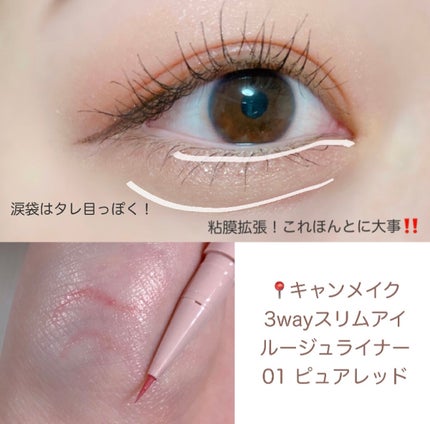 ジューシーピュアアイズ/キャンメイク/アイシャドウパレットを使ったクチコミ(7枚目)