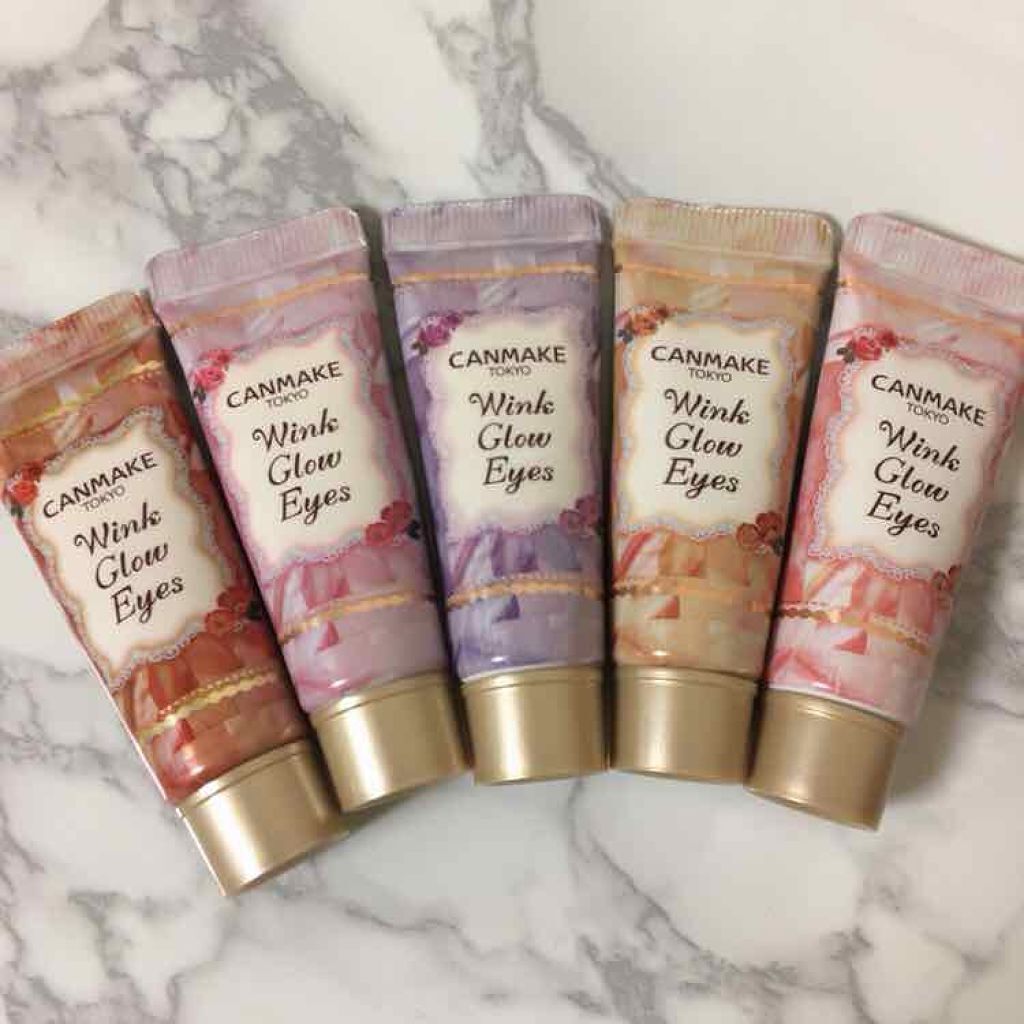 ウィンクグロウアイズ/キャンメイク/ジェル・クリームアイシャドウを使ったクチコミ(1枚目)