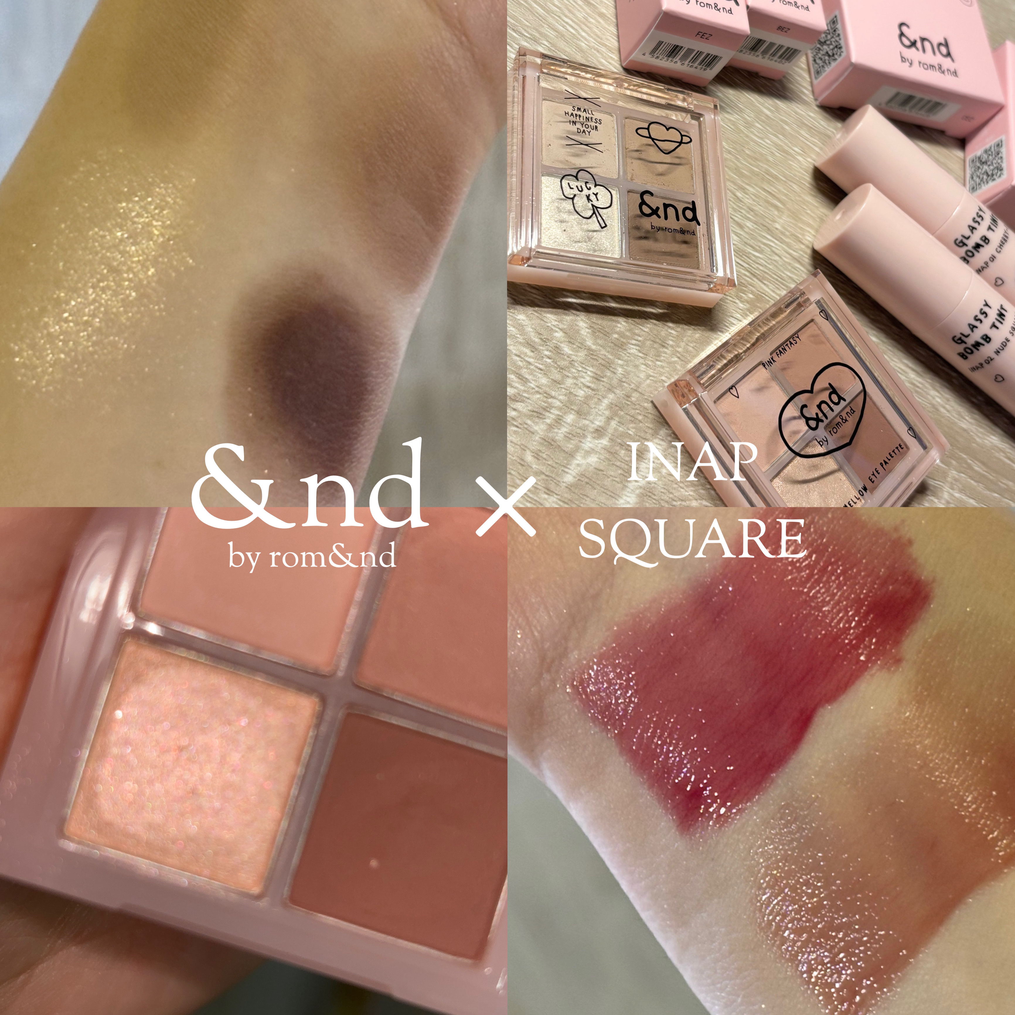 アンドバイロムアンド　グラッシーボムティント/&nd by rom&nd/リップティントを使ったクチコミ（1枚目）