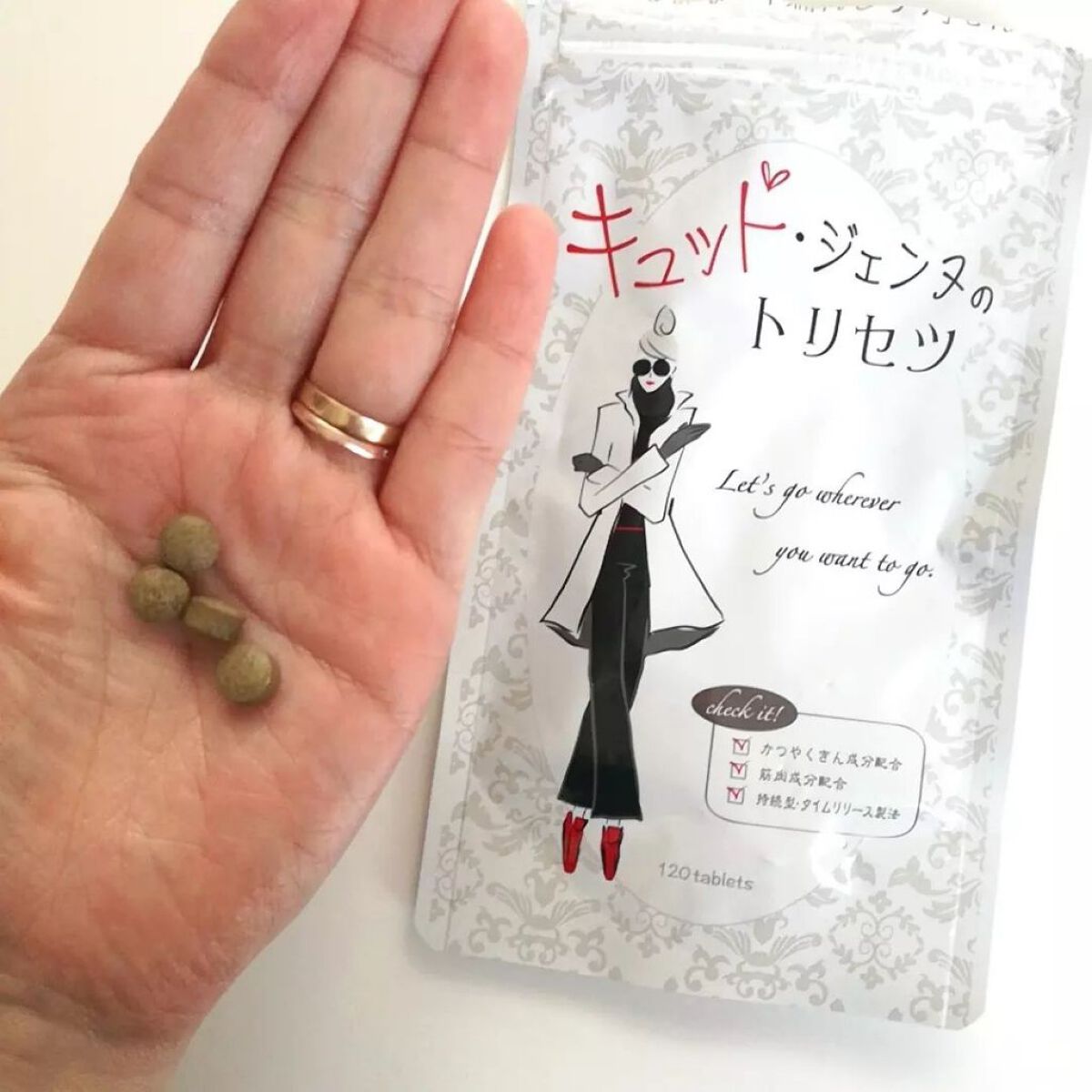 キュット・ジェンヌのトリセツ/株式会社ライフラボ/健康サプリメントを使ったクチコミ(3枚目)