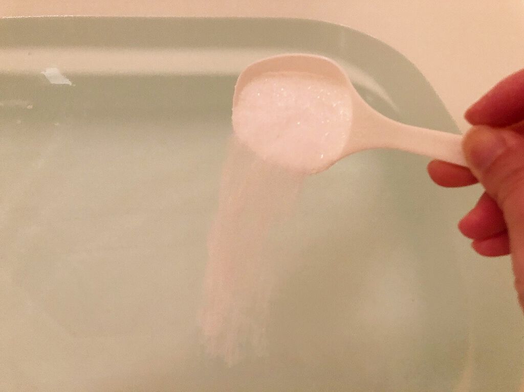 シークリスタルス エプソムソルト オリジナル/sea crystals/無機塩系入浴剤を使ったクチコミ（3枚目）