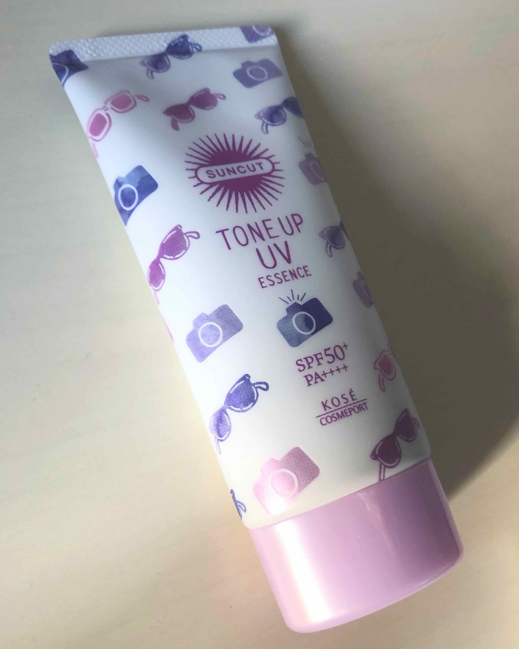 トーンアップUV エッセンス/サンカット®/日焼け止めローションを使ったクチコミ（1枚目）