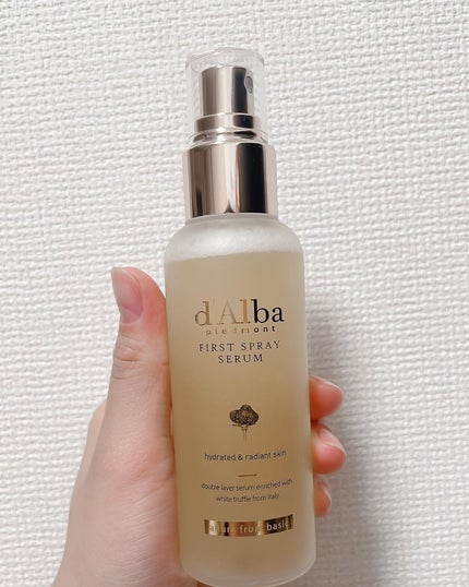 ダルバ ホワイトトリュフファーストスプレーセラム/ダルバ/ミスト状化粧水を使ったクチコミ(1枚目)
