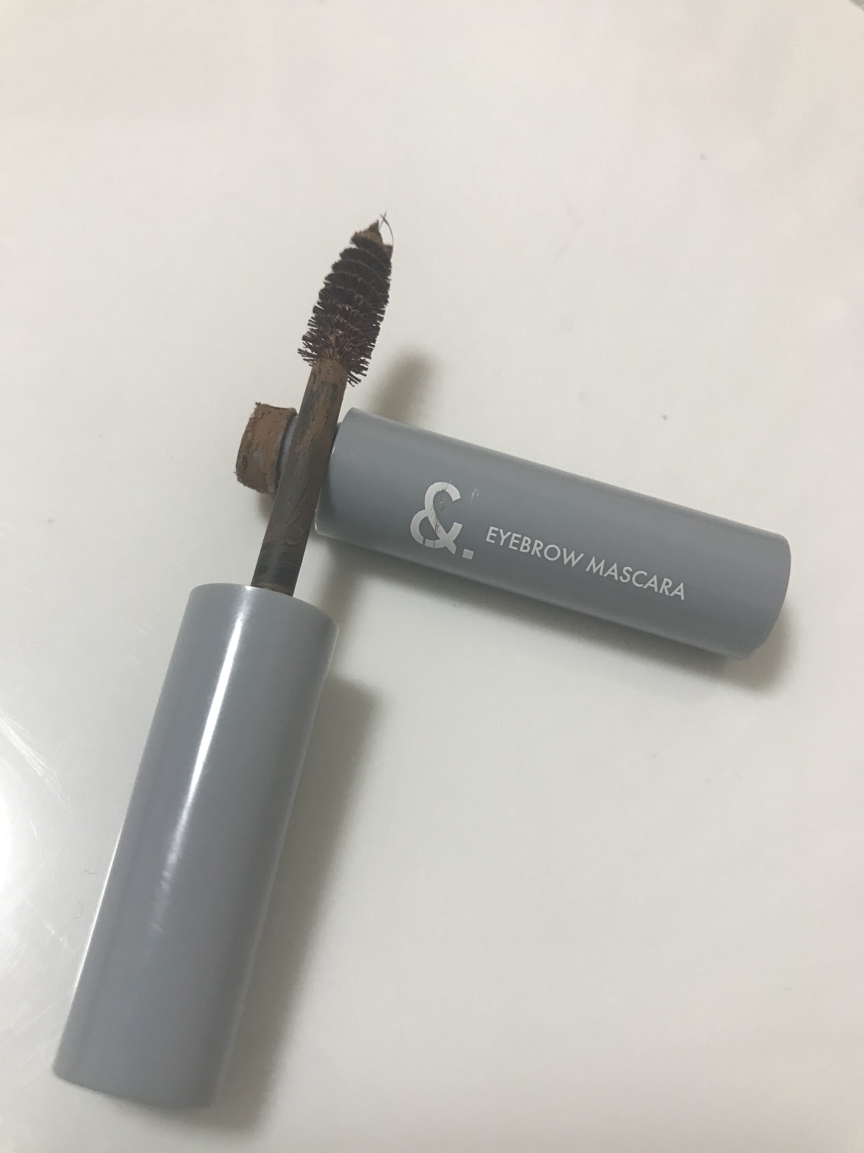 ＆.眉マスカラ ライトブラウン/DAISO/眉マスカラを使ったクチコミ（2枚目）