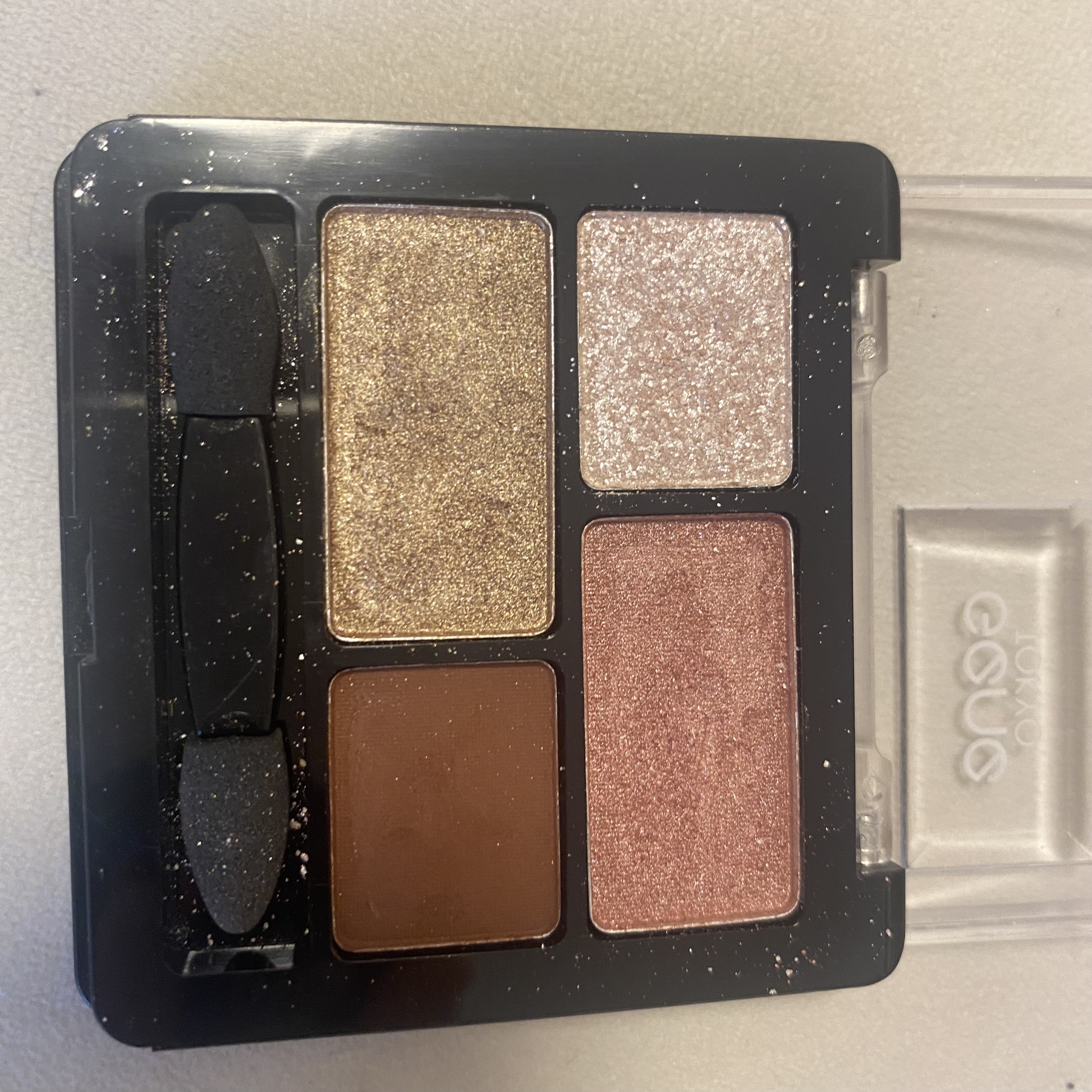 リラクシーアイシャドウ 03/GENE TOKYO/アイシャドウパレットを使ったクチコミ（2枚目）