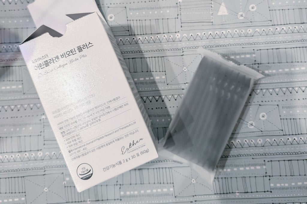 ドクターエスター魚鱗コラーゲンビオチンプラス/ESTHER FORMULA/美容サプリメントを使ったクチコミ(1枚目)