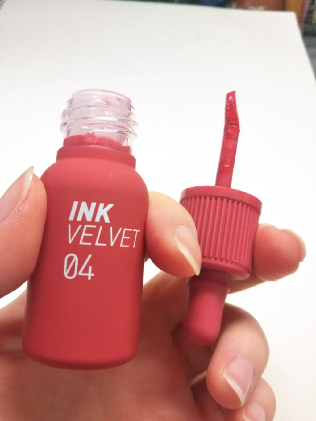 インク ベルベット/PERIPERA/口紅を使ったクチコミ（2枚目）