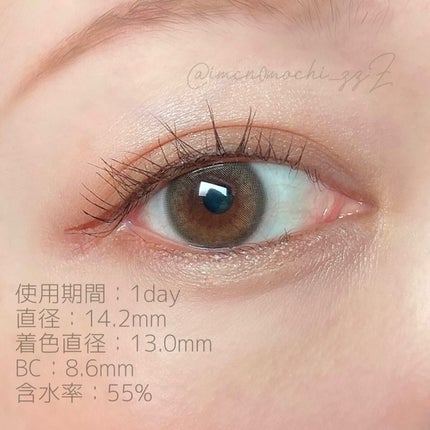 perse 1day/perse/ワンデー(1DAY)カラコンを使ったクチコミ(2枚目)