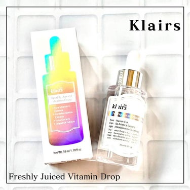 フレッシュリージュースドビタミンドロップ(35ml)/Klairs/美容液を使ったクチコミ（1枚目）