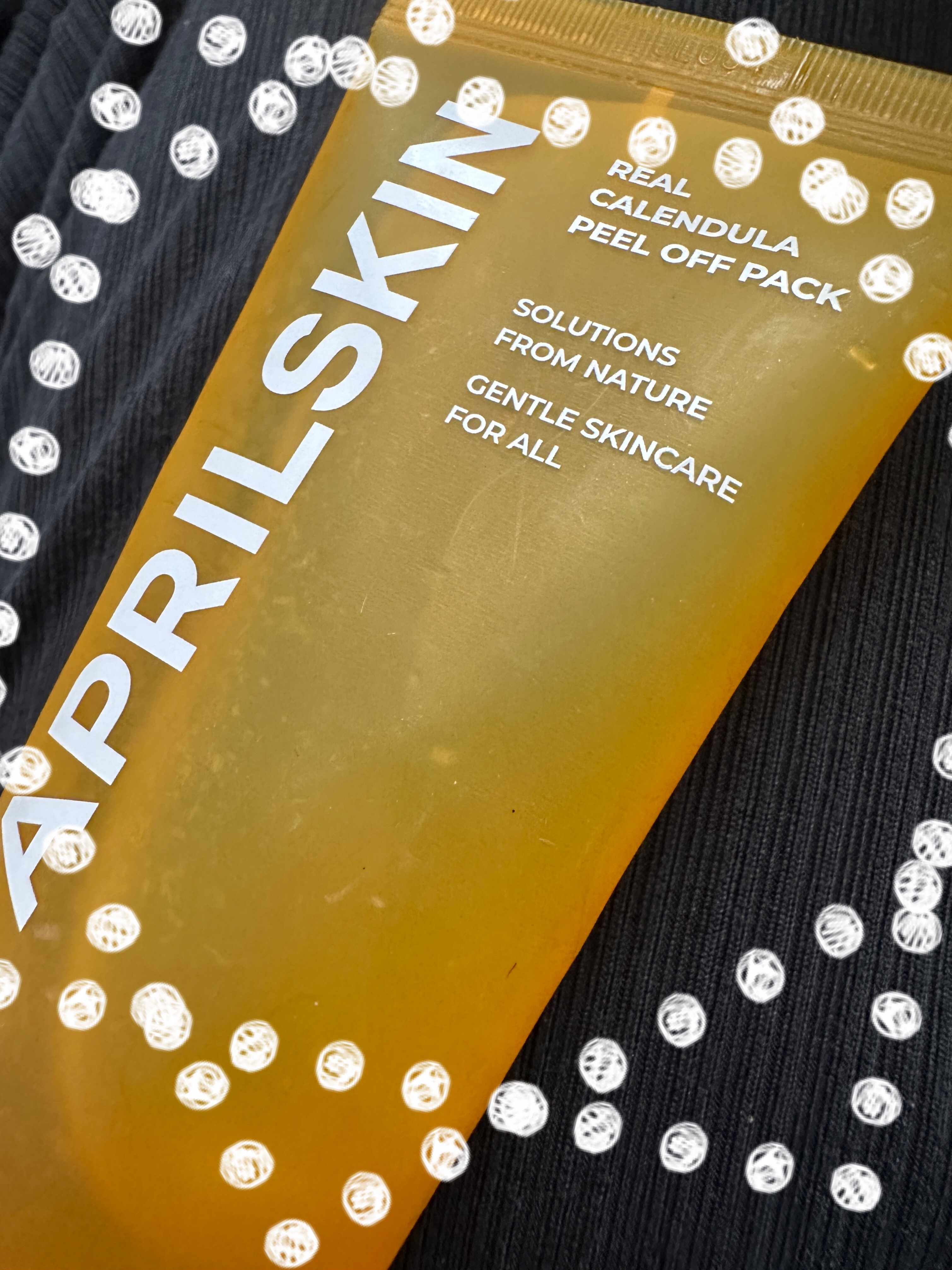 リアルカレンデュラピールオフパック/APRILSKIN/シートマスク・パックを使ったクチコミ（1枚目）