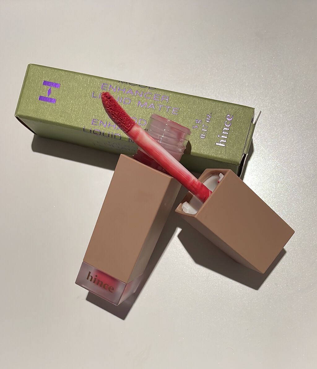 ムードインハンサーリキッドマット/hince/口紅を使ったクチコミ（1枚目）