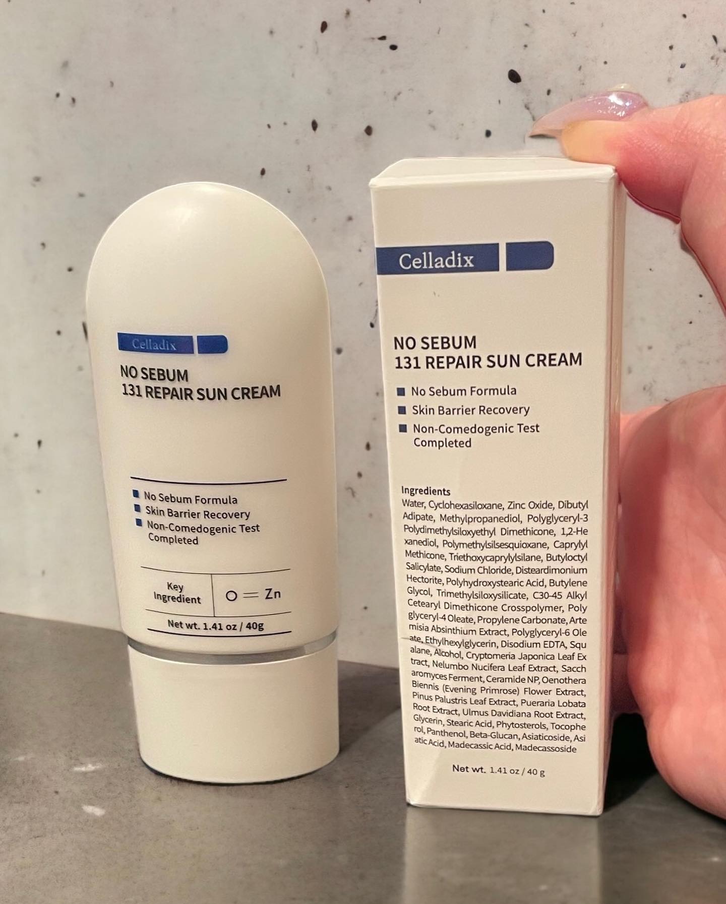 ノーセバム131リペア日焼け止めクリーム/Celladix/日焼け止めクリームを使ったクチコミ（2枚目）
