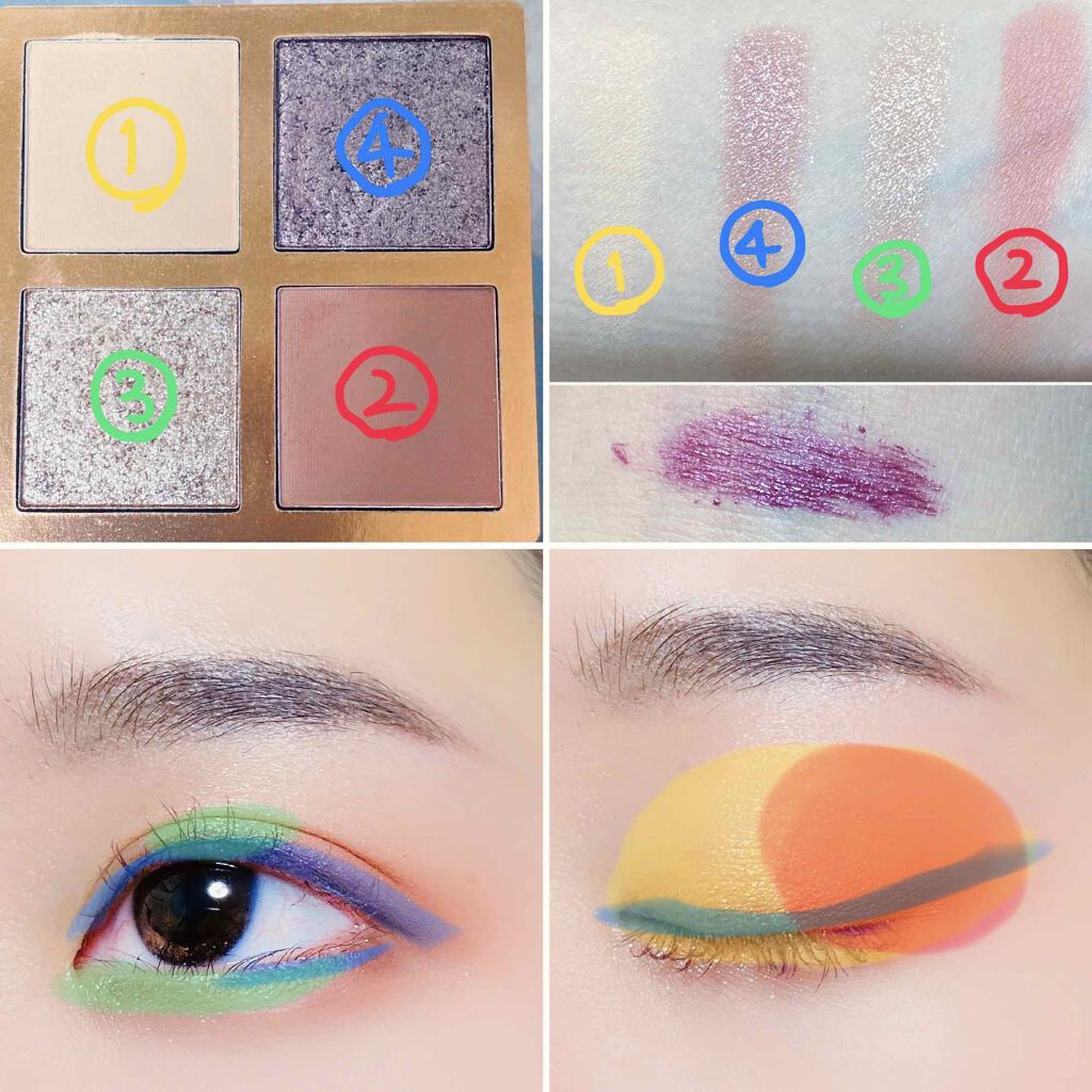 Venus Marble アイシャドウキャットシリーズ スフィンクス/Venus Marble/アイシャドウパレットを使ったクチコミ（3枚目）